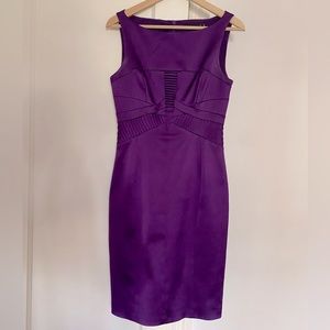 Karen Millen Purple Sleeveless Dress fits like a size 6 or 4